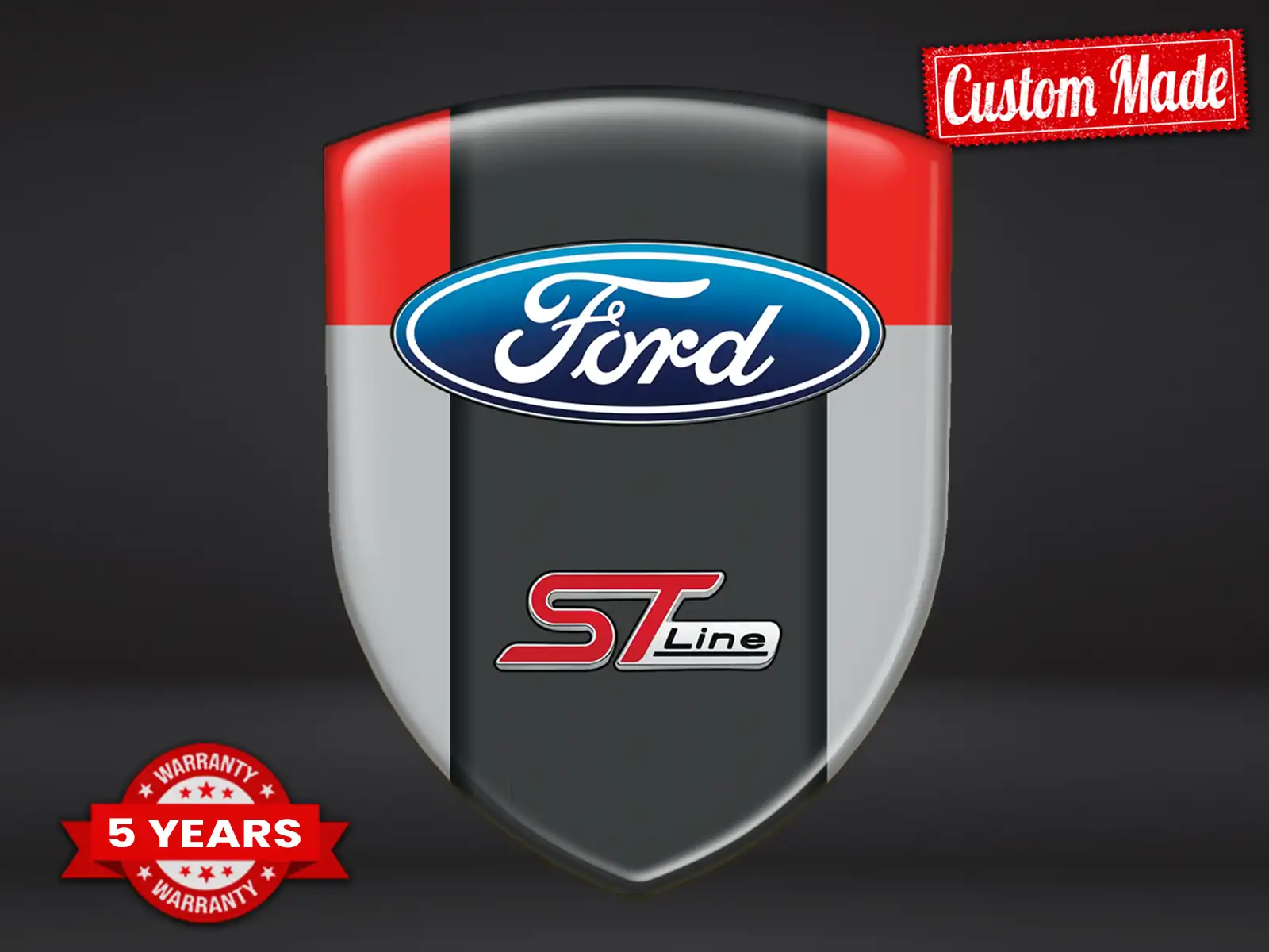 Ford Impression Autocollants Course Luxe Professionnel